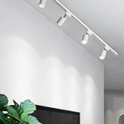 Moderne röhrenförmige Stromschienenbeleuchtung 3/4/5 Light LED Flush Mount Lighting