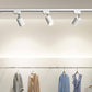 Moderne röhrenförmige Stromschienenbeleuchtung 3/4/5 Light LED Flush Mount Lighting