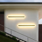 Moderne Außenwandleuchte IP67 Wasserdicht - Front LED