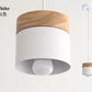 Nordic Minimalist LED Anhänger Licht Schmiedeeisen Holz Kronleuchter Moderne Hängelampe Wohnkultur Glanz für Esszimmer Küche