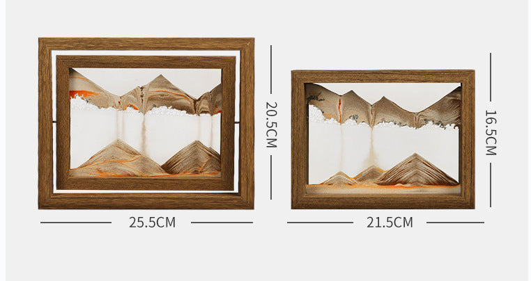 Massivholz 3D rotierende Sandmalerei