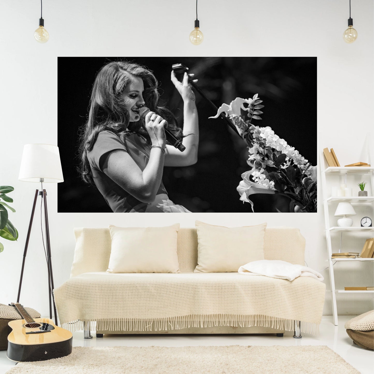 Lana Del Rey Poster Tapestry Wanddekoration - Raucherin - Ästhetisches Schlafzimmer oder Zuhause zur Dekoration