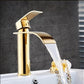 Waschtischarmatur Wasserfallarmatur Messing Waschtischarmatur Mischbatterie