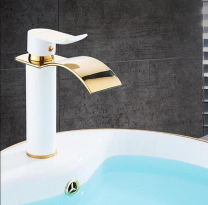 Waschtischarmatur Wasserfallarmatur Messing Waschtischarmatur Mischbatterie