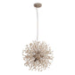 Holzperlen Pusteblume Pendelleuchte