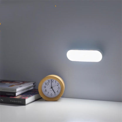 LED USB Wiederaufladbar Drahtloser Bewegungs Sensor Wand Lampe Licht