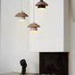 Moderne nordische Holz-Pendelleuchte